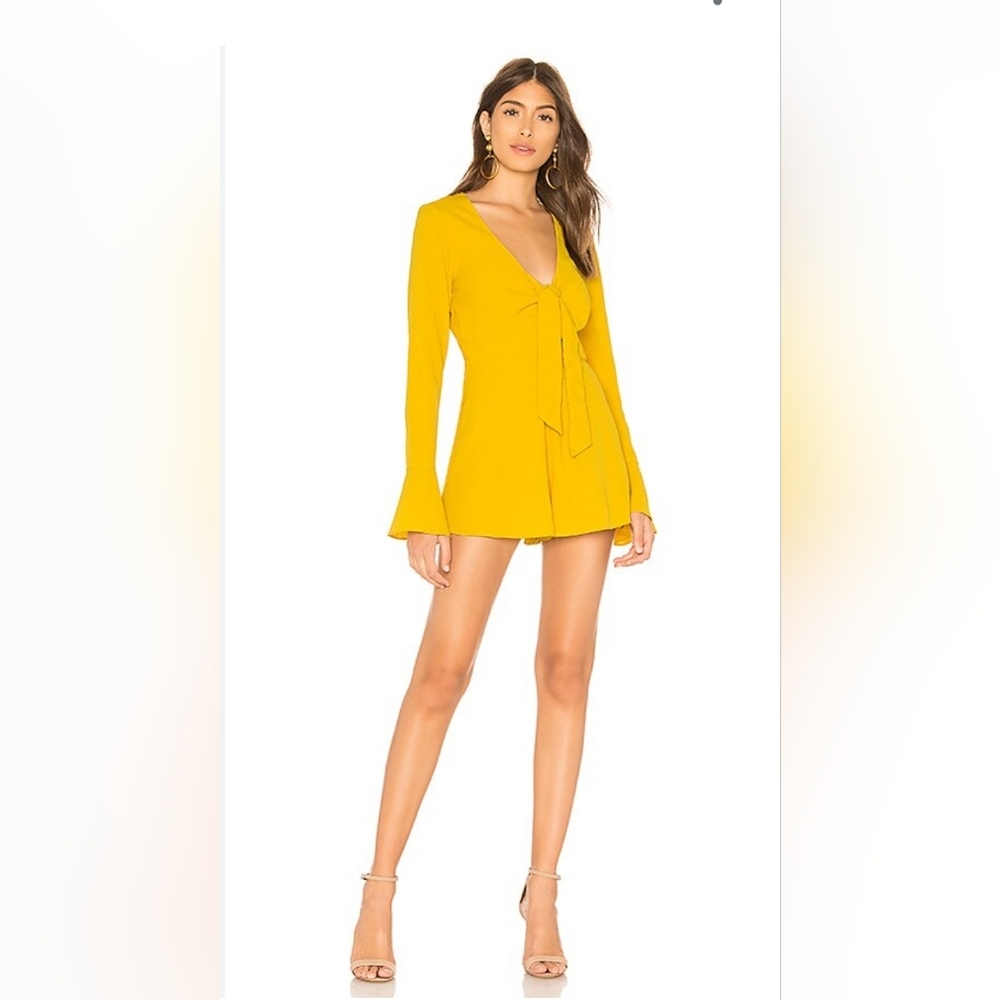 Jolie yellow romper